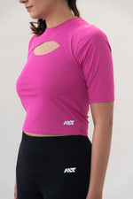 Load image into Gallery viewer, cut out tshirt with legging set