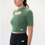 Load image into Gallery viewer, Women's Cut Out T-Shirt & Legging Set