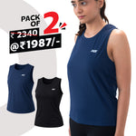 Load image into Gallery viewer, Women's Sleeveless T-Shirt (Pack of 2)