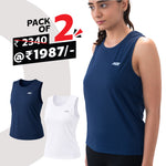 Load image into Gallery viewer, Women's Sleeveless T-Shirt (Pack of 2)