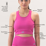 Load image into Gallery viewer, Women Sports Bra (Pack of 4) Best for Gym, Workout, Running, Sports & Daily Exercise