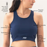Load image into Gallery viewer, Women Sports Bra (Pack of 4) Best for Gym, Workout, Running, Sports & Daily Exercise