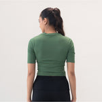 Load image into Gallery viewer, Women's Cut Out T-Shirt (Pack of 4) Aesthetic Tshirts for Gym, Workout, Running & Daily Exercise.