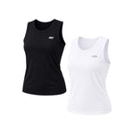 Load image into Gallery viewer, Women Sleeveless T-Shirt (Pack of 2) Sleeveless Tshirt for Gym, Workout, Running & Exercise.