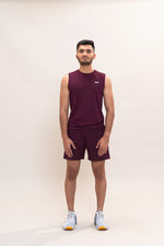 Load image into Gallery viewer, Men Sleeveless Shorts Set