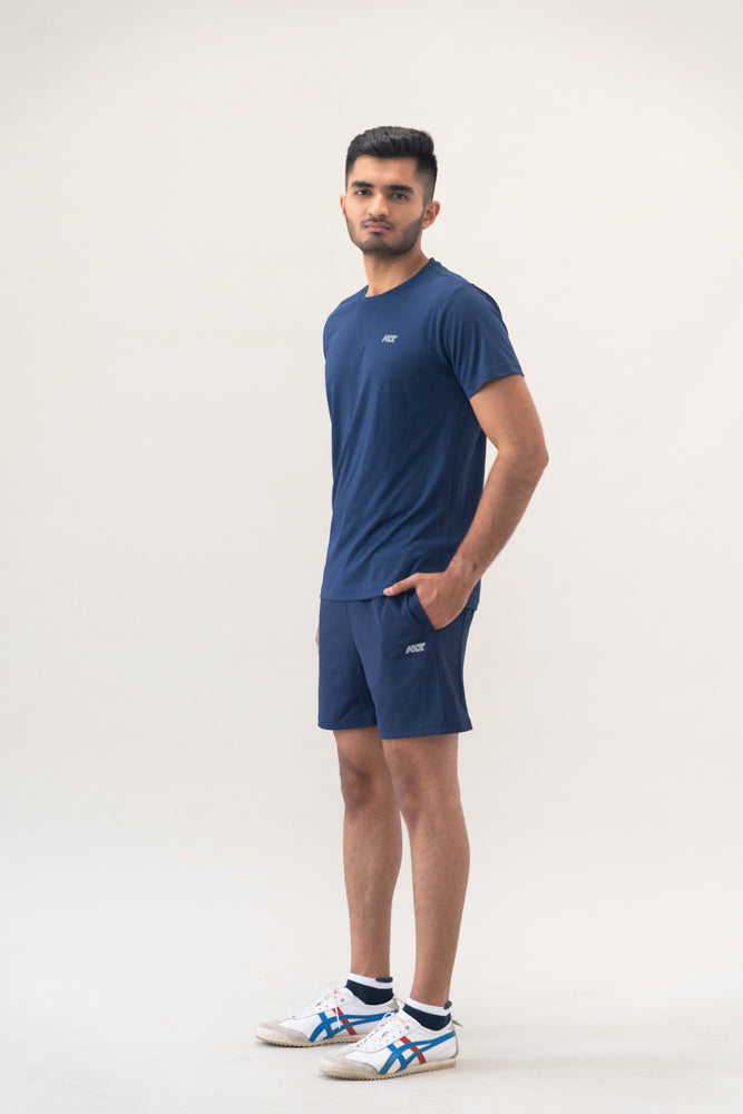 Men Shorts Coord Set Half Sleeve