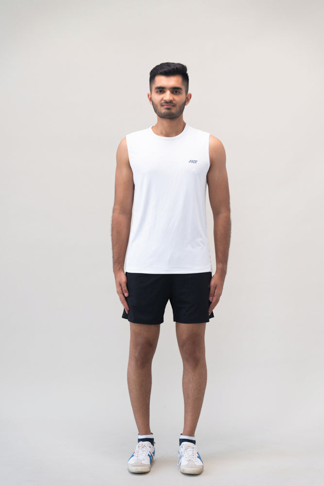Men Sleeveless Shorts Set