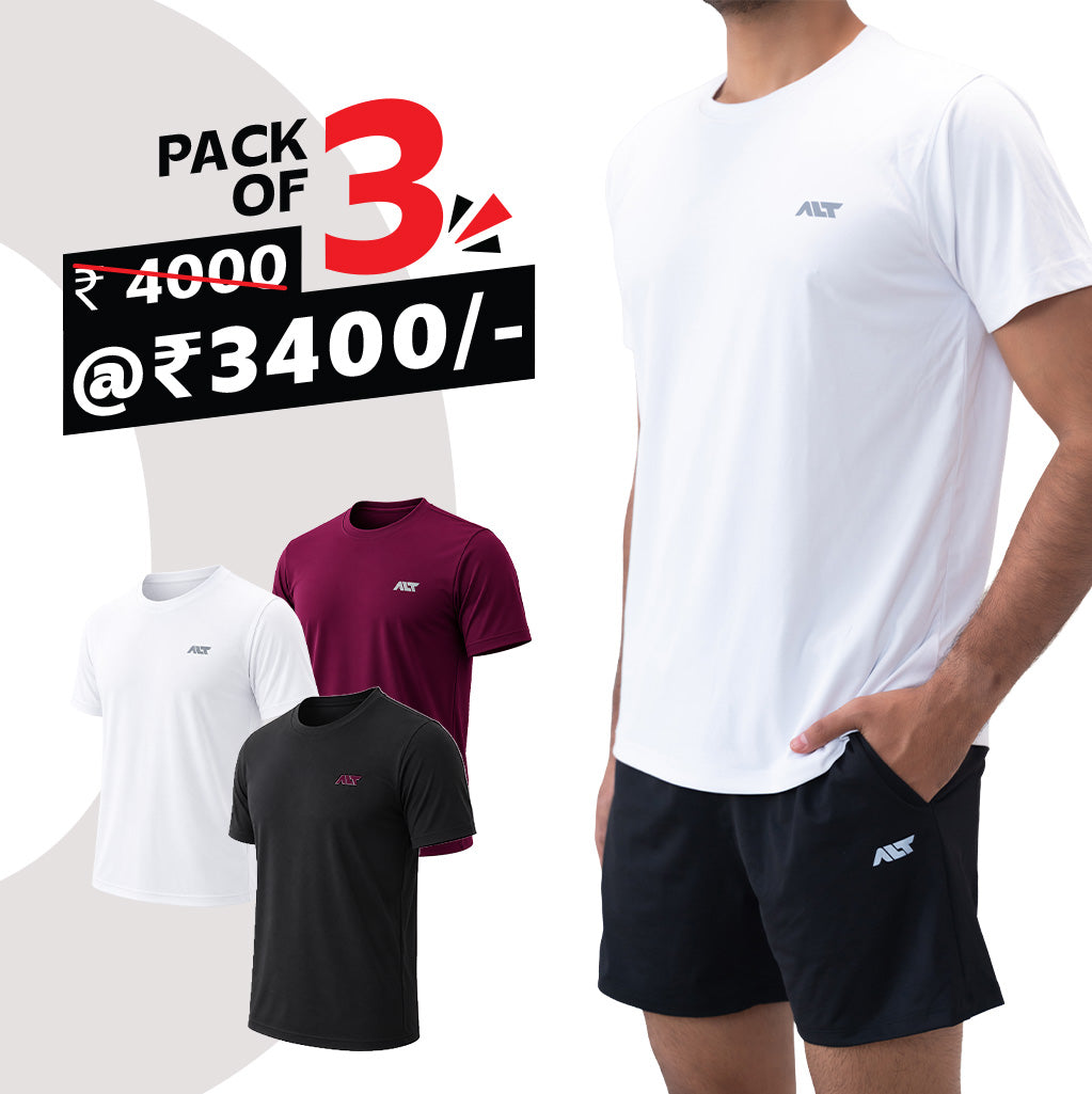 Men's T-Shirt (Pack of 3)