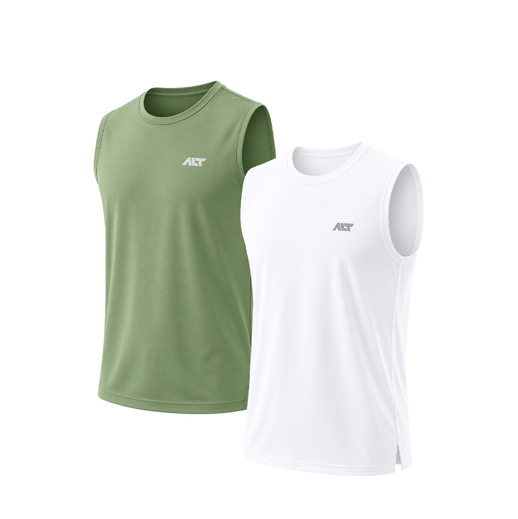 Men's Sleeveless T-Shirt (Pack of 2)