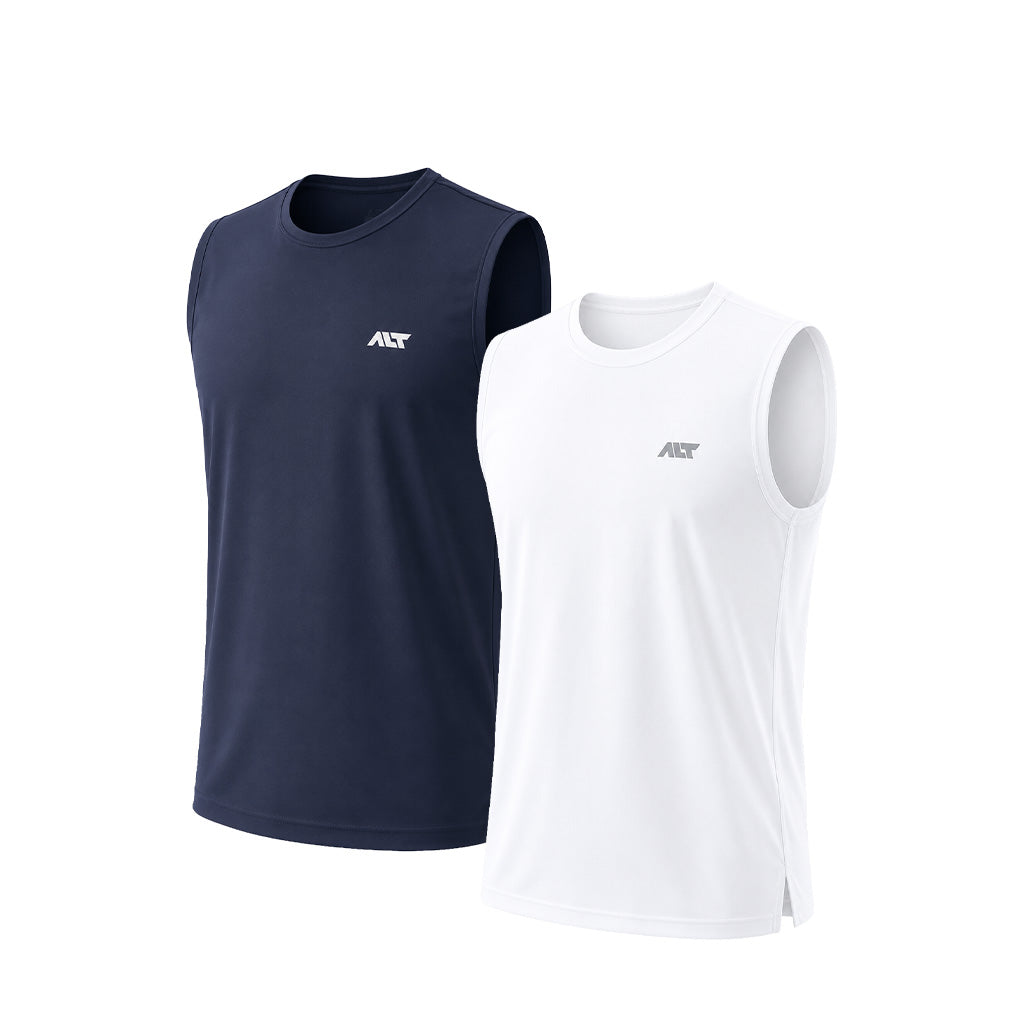 Men's Sleeveless T-Shirt (Pack of 2)
