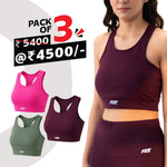 Load image into Gallery viewer, Women's Sports Bra (Pack of 3)