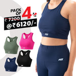 Load image into Gallery viewer, Women's Sports Bra (Pack of 4)