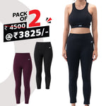 Load image into Gallery viewer, Women's Gym Leggings (Pack of 2)