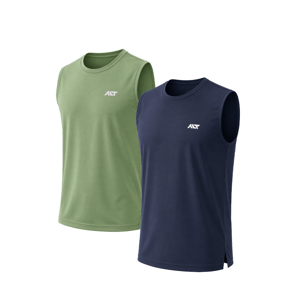 Men's Sleeveless Tshirt (Pack of 2)