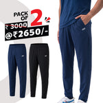 Load image into Gallery viewer, Men TrackPants (Pack of 2) Best for Gym, Workout, Running, Sports Track Pants