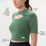 Load image into Gallery viewer, Women's Cut Out T-Shirt