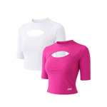 Load image into Gallery viewer, Women's Cut Out T-Shirt (Pack of 2)